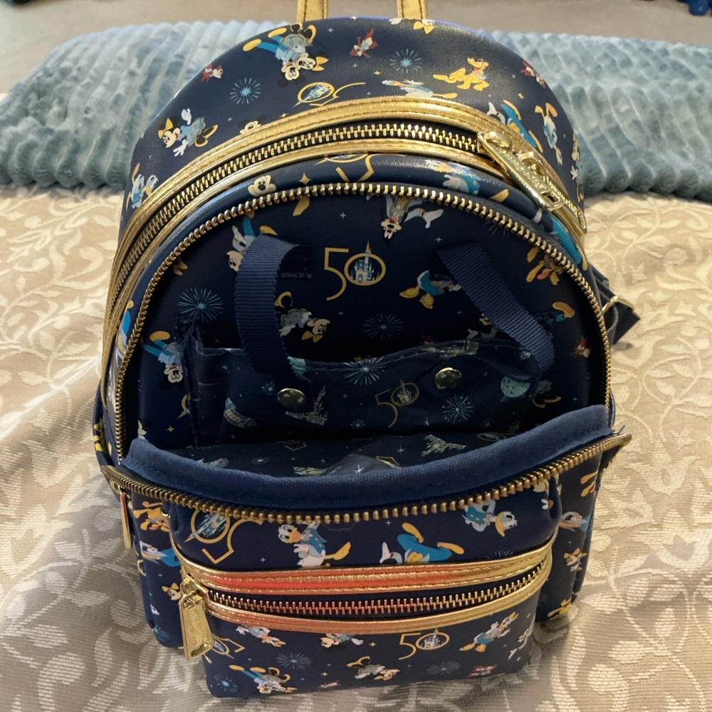 Disney’s 50th Anniversary Loungefly with Matching-ears. - Picture 6 of 10